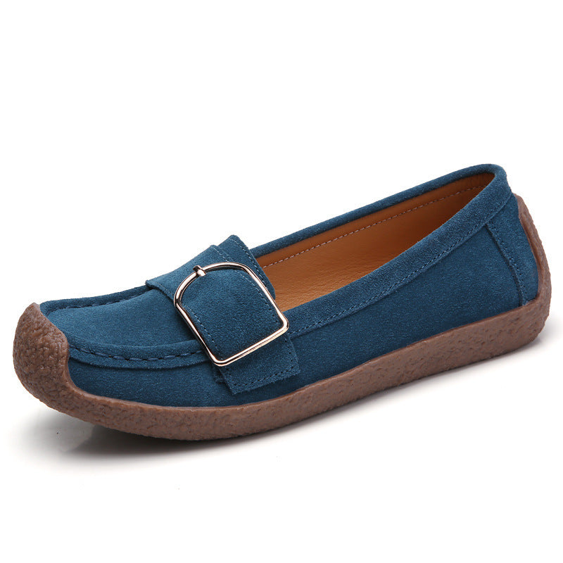 Dames Mocassins met Gesp en Comfortabel Design 4