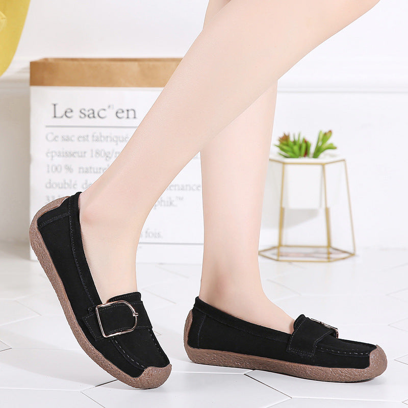 Dames Mocassins met Gesp en Comfortabel Design 6