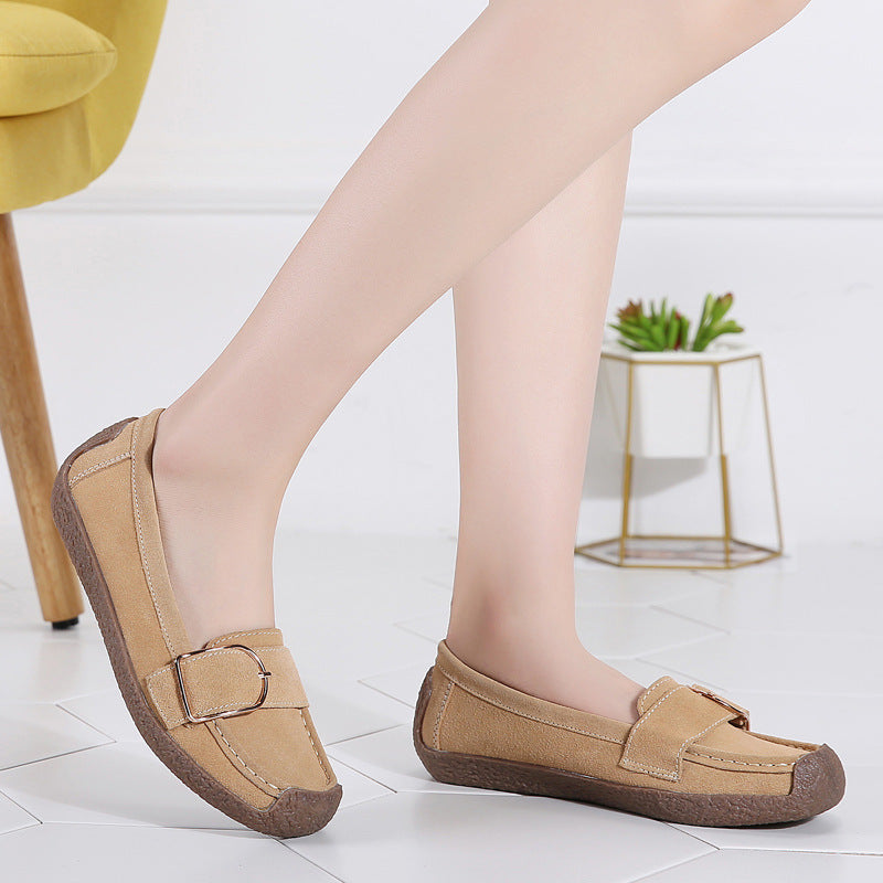 Dames Mocassins met Gesp en Comfortabel Design 8