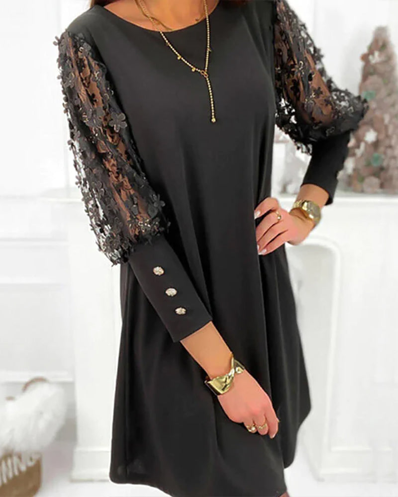 Dames Moderne Jurk Klassieke Silhouette Luxe Stof 5