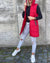 Dames Mouwloze Puffer Jas met Capuchon 5