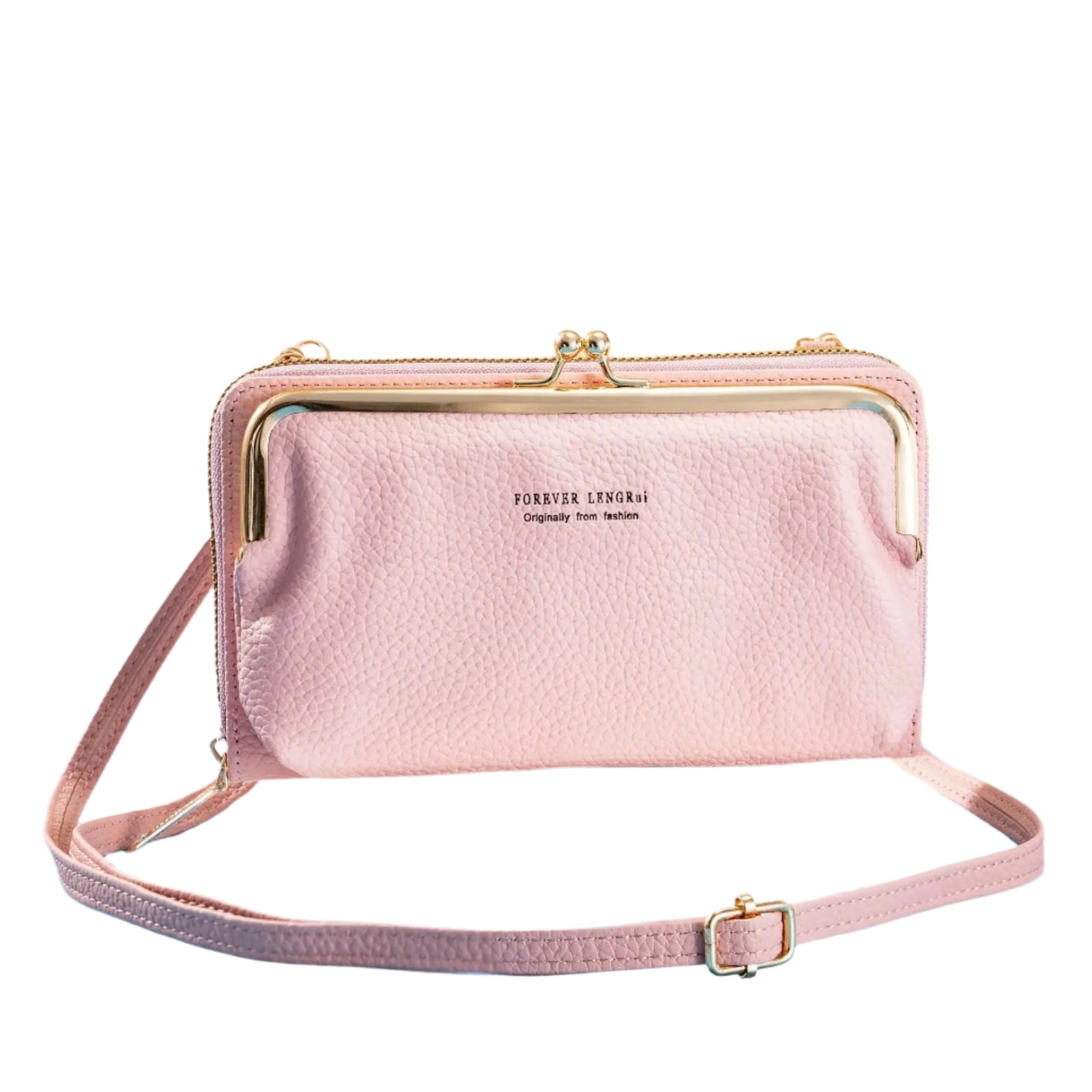 Dames Multifunctionele Tas met Kruisvormige Sluiting en Uniek Design 0