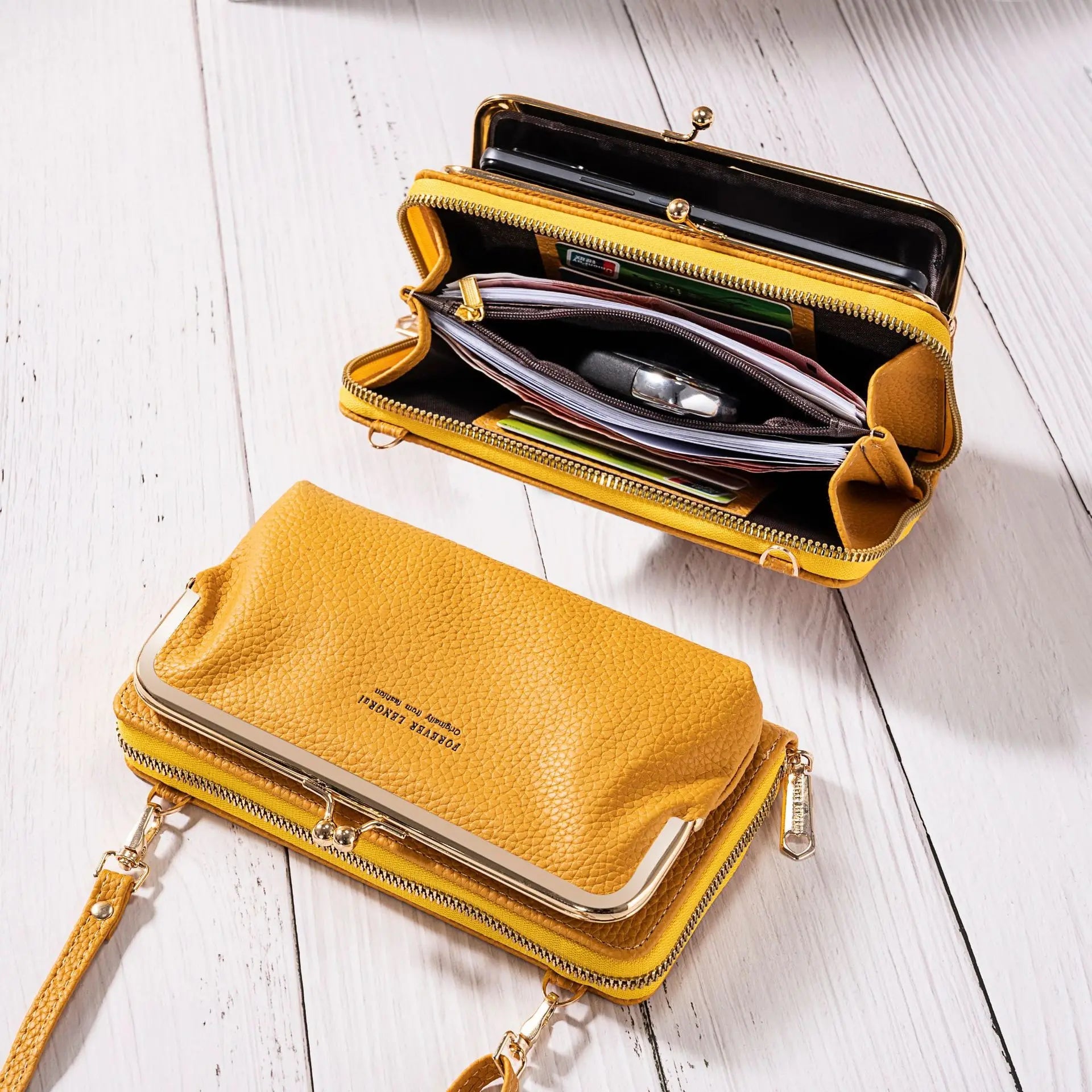 Dames Multifunctionele Tas met Kruisvormige Sluiting en Uniek Design 2