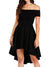 Dames Off-The-Shoulder Jurk Elegante Zomer Kleding Stijlvolle Dameskleding 1