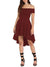 Dames Off-The-Shoulder Jurk Elegante Zomer Kleding Stijlvolle Dameskleding 4