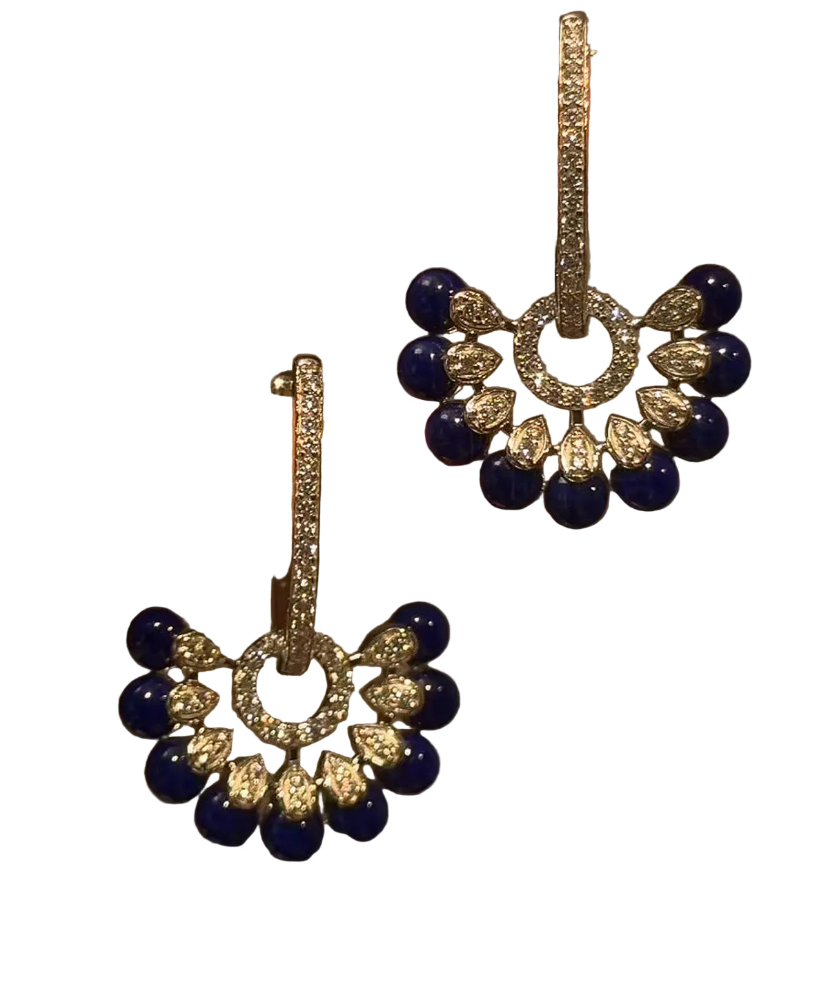 Dames Oorbellen Bloemen Design Met Kwastje - Statement Oorbellen voor Elke Gelegenheid 0