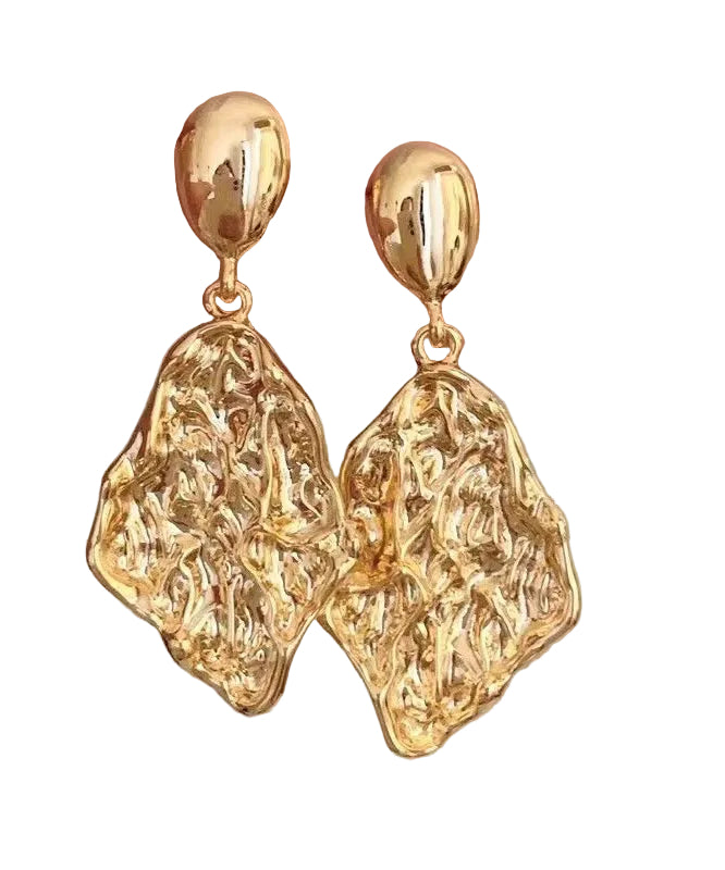 Dames Oorbellen Gerimpeld Design Metalen Legering 4