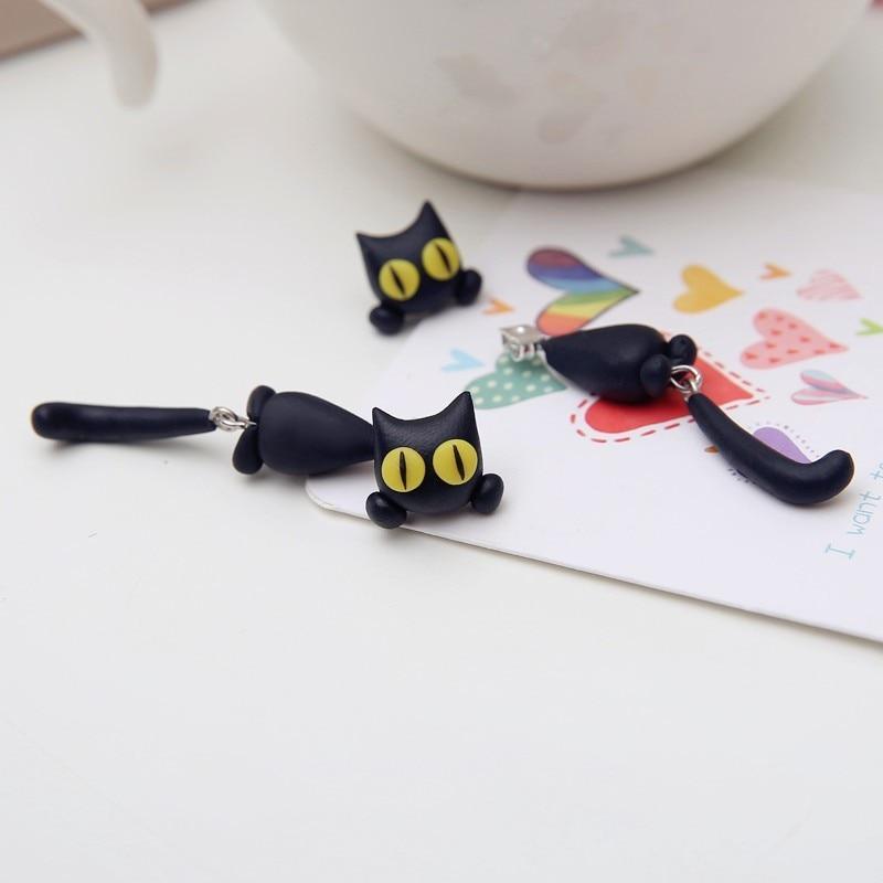 Dames Oorbellen Kattenpoot Design 5