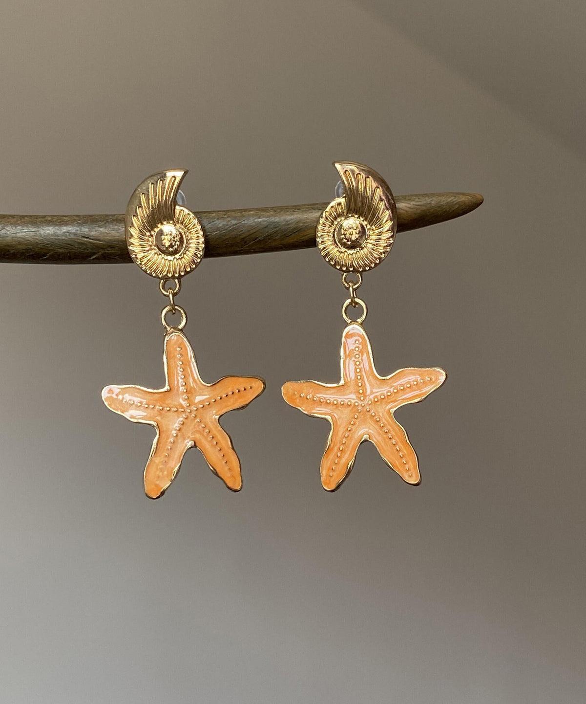 Dames Oorbellen Met Zeester Design 2