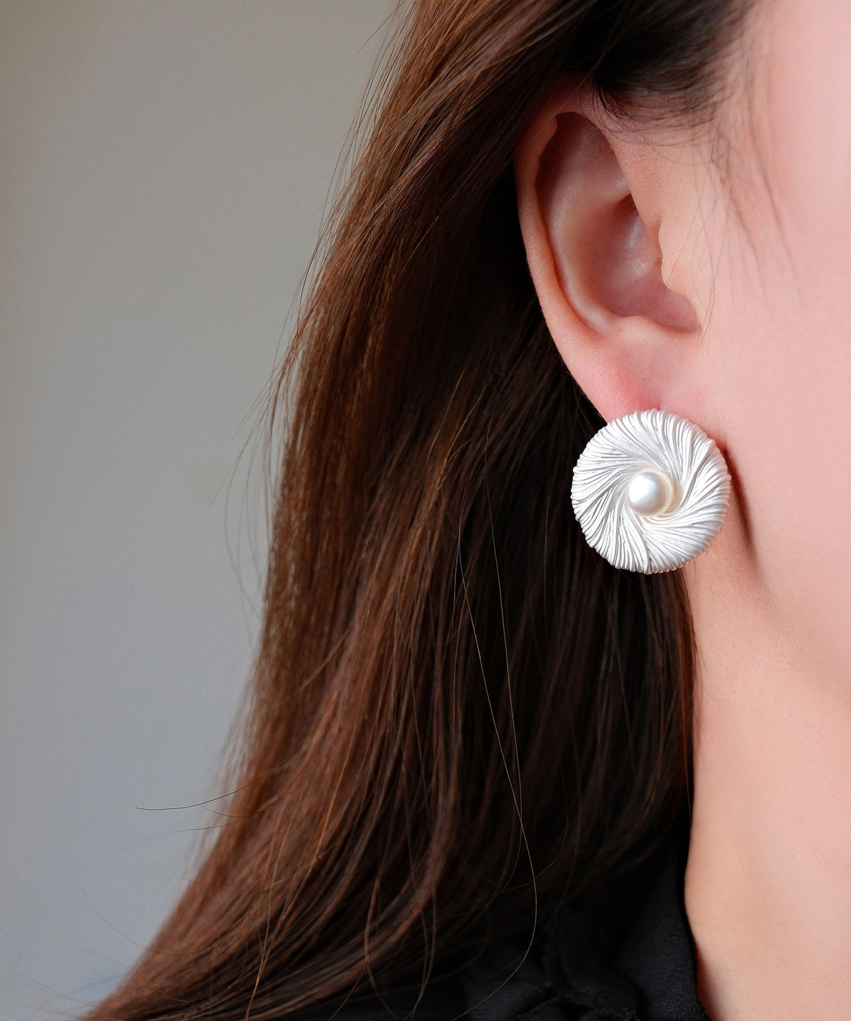 Dames Oorbellen Modern Design Rond 1