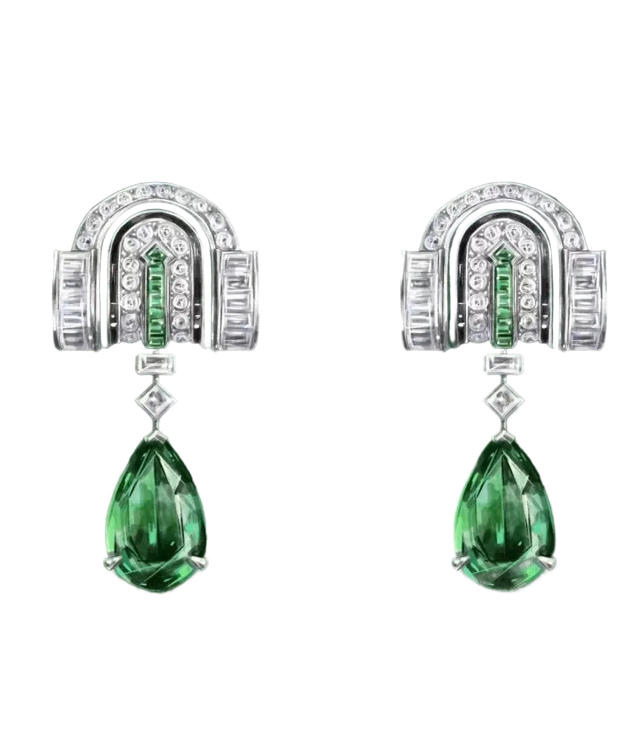 Dames Oorbellen Waterdruppel Design 0