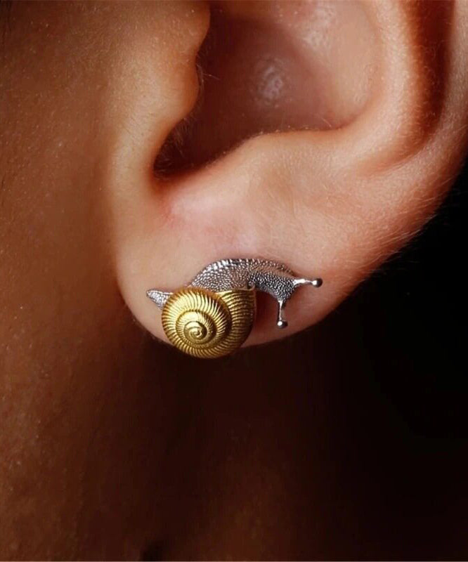 Dames Oorknopjes Slak Design 0