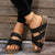 Dames Ortopædiske Sandalen Comfortabel Vegan Leer 2