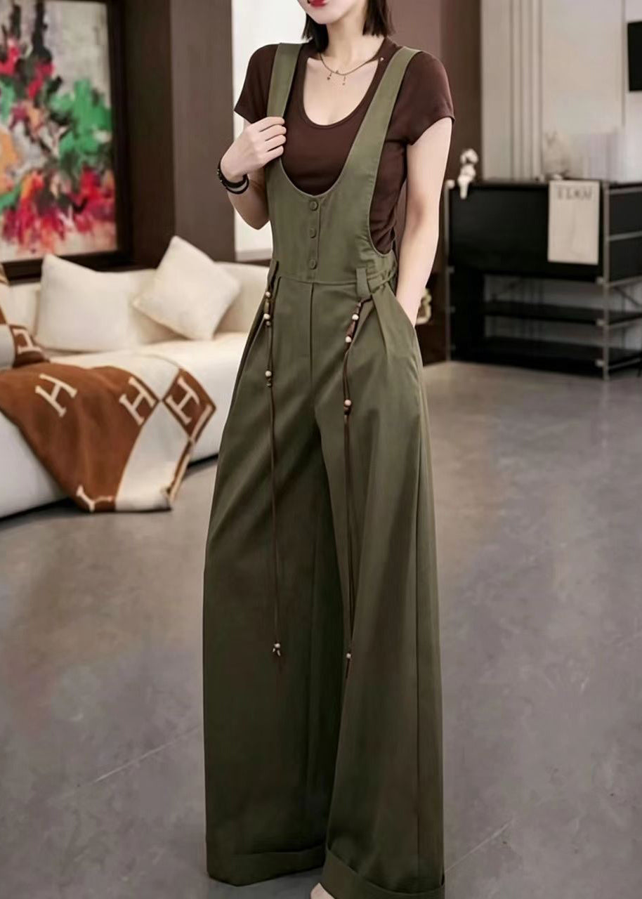 Dames Overall Jumpsuit Met U-halszakken 3