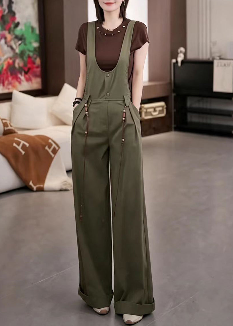 Dames Overall Jumpsuit Met U-halszakken 4