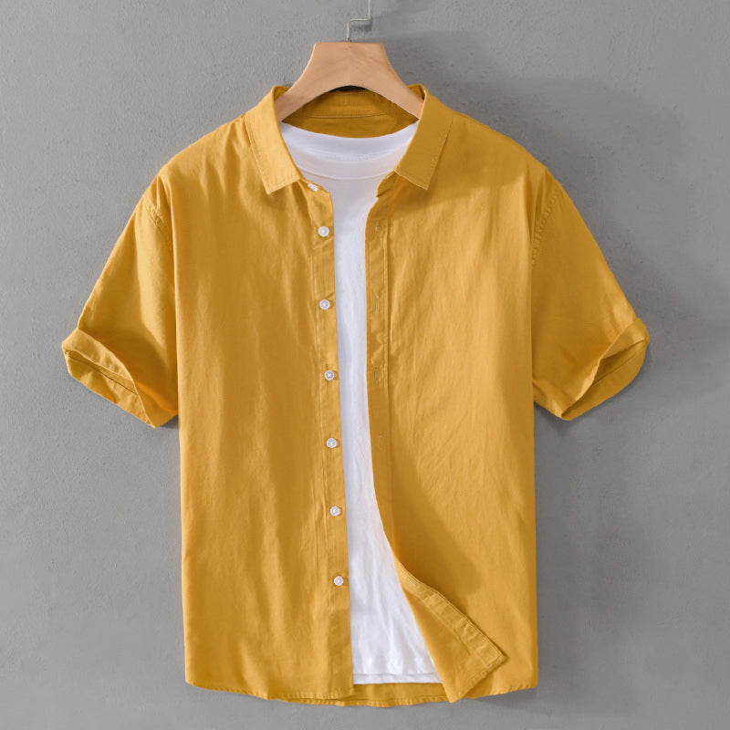 Dames Overhemd Korte Mouwen Casual 4