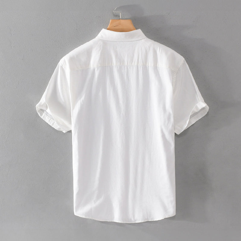 Dames Overhemd Korte Mouwen Casual 7