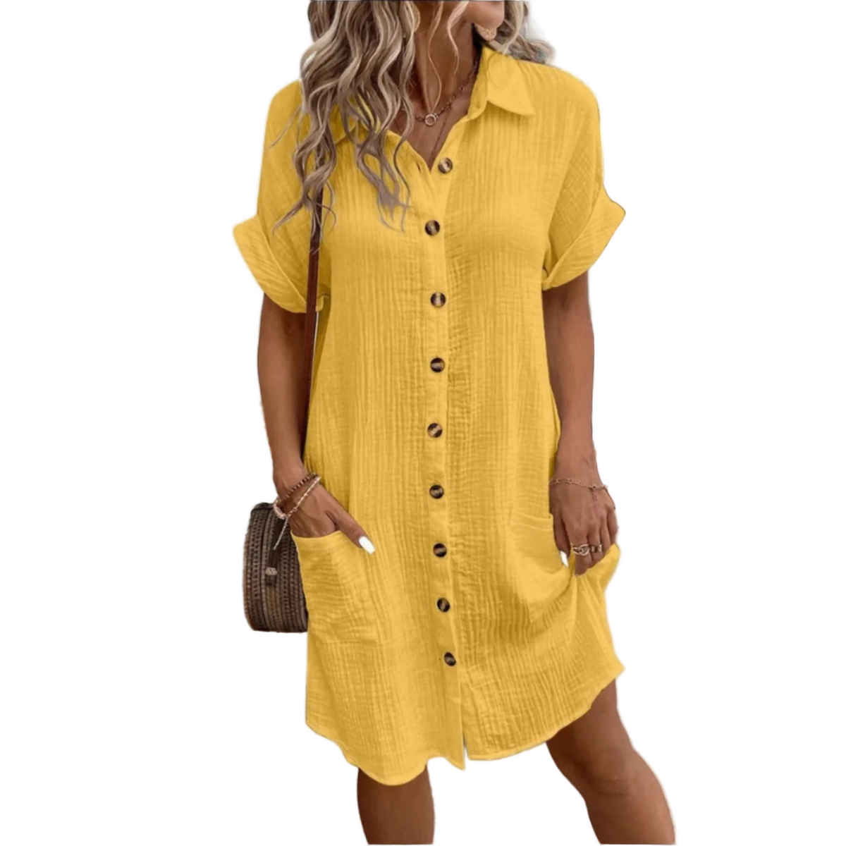 Dames Overhemdjurk Met Tijdloos Design 1