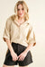 Dames Oversized Blouse Knoopsluiting Linnen 3