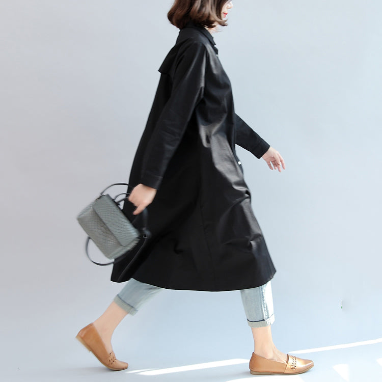 Dames Oversized Casual Vest Lange Mouwen Patchwork Stijl 2