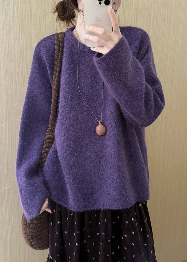 Dames Oversized Gebreide Trui Winterstijl 2