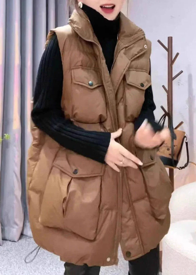 Dames Oversized Gewatteerd Vest Winterstijl 1