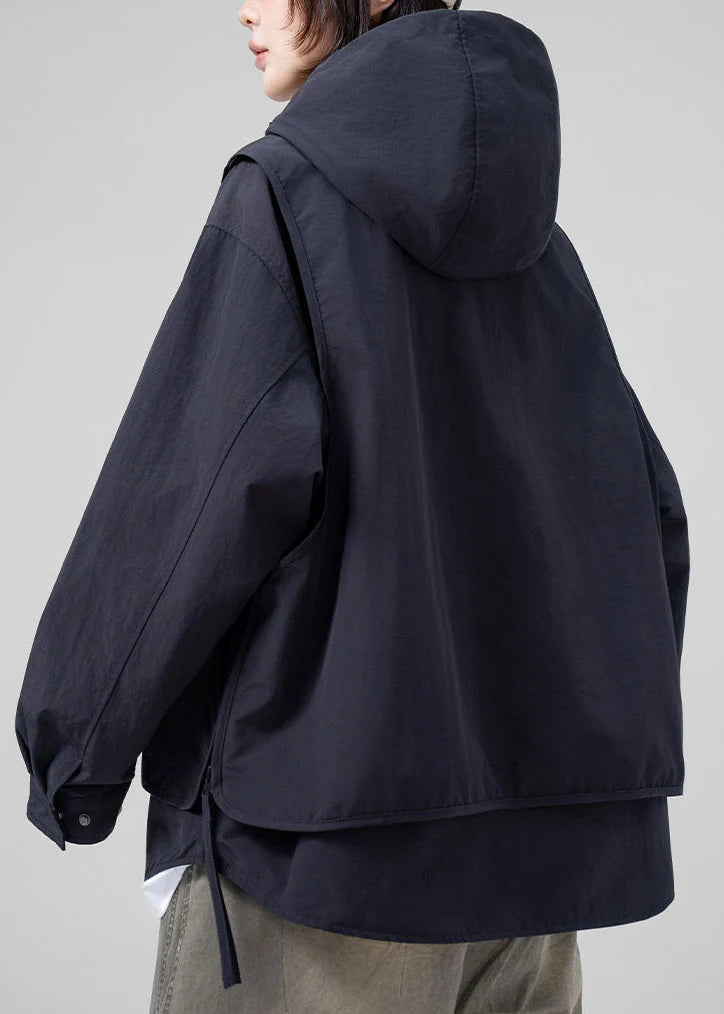 Dames Oversized Jas Patchwork Stijl voor Herfst 3