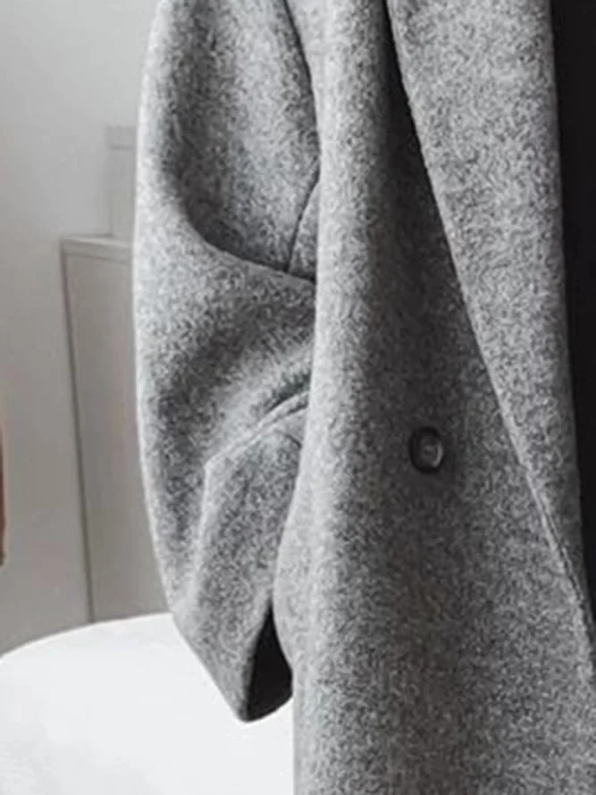 Dames Oversized Lange Jas Stijlvol 2