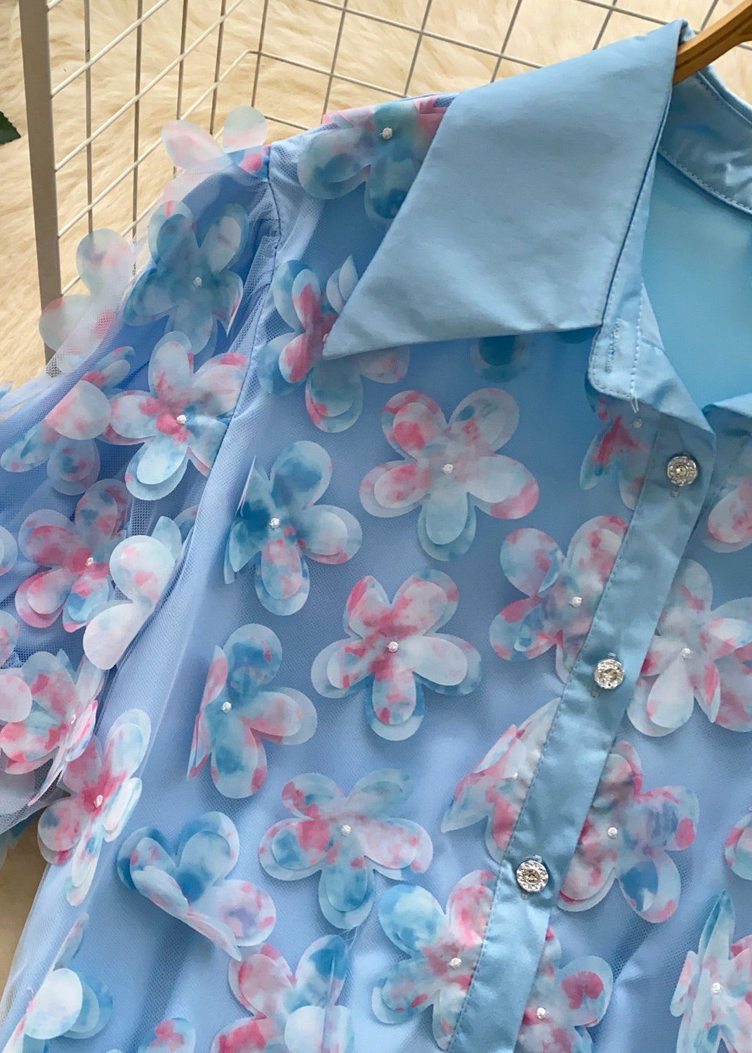 Dames Oversized Shirt Met Bloemenprint Zomerstijl 2