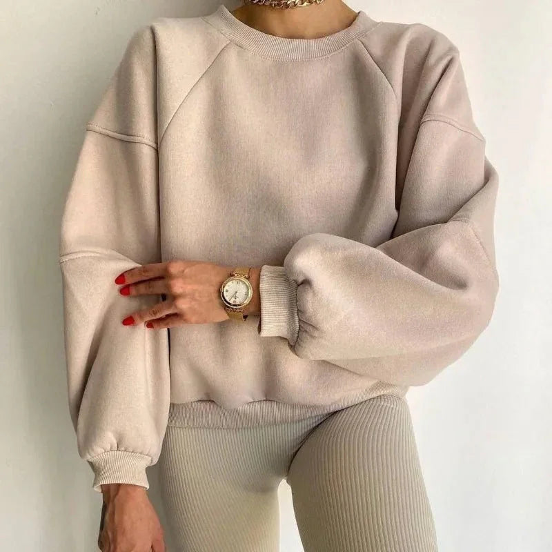 Dames Oversized Sweatshirt Casual Stijl 1