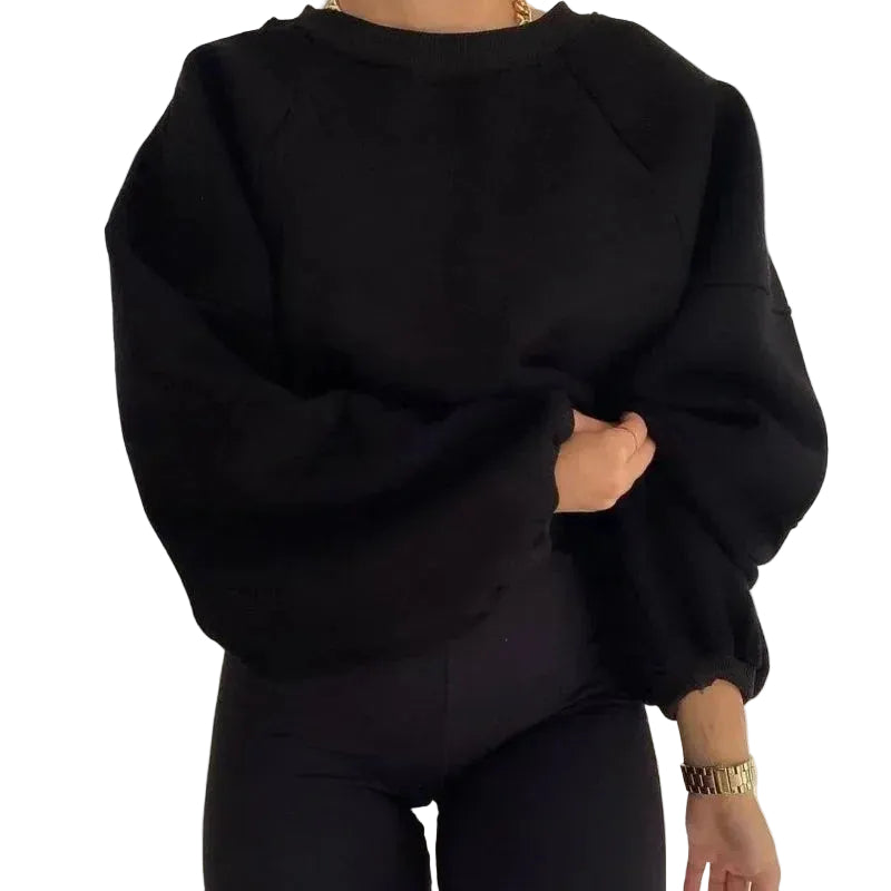 Dames Oversized Sweatshirt Casual Stijl 2