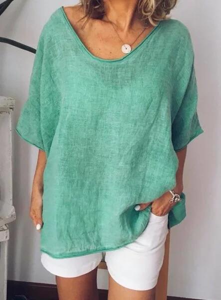 Dames Oversized T-shirt Casual 5