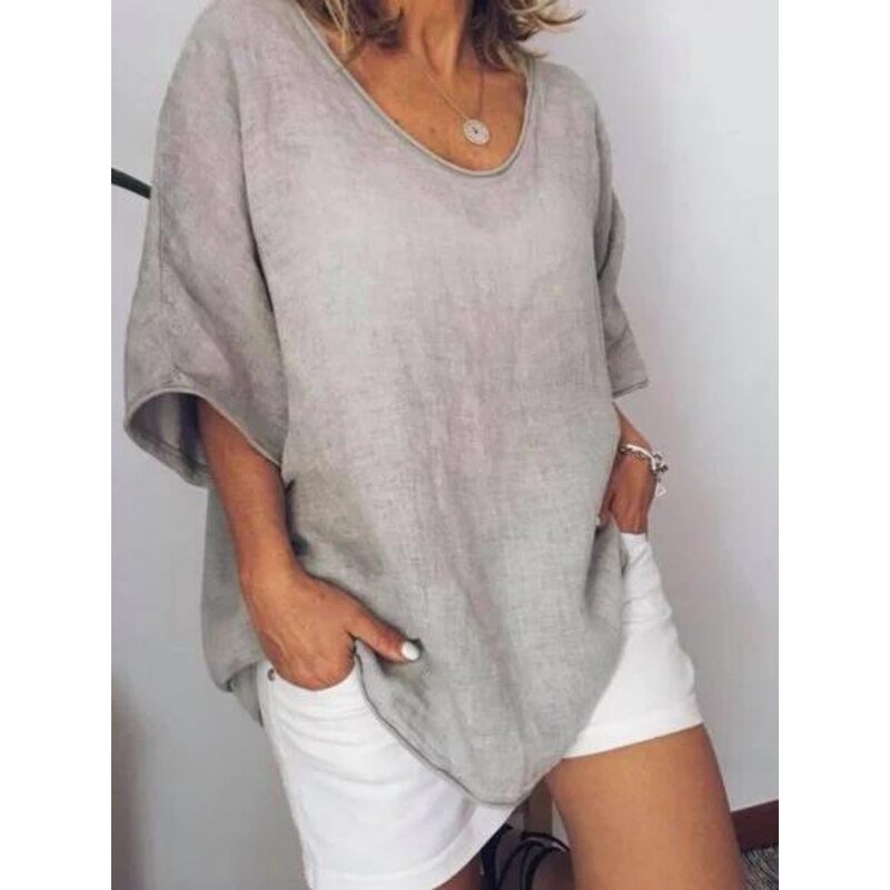 Dames Oversized T-shirt Casual 8