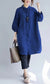 Dames Oversized T-shirt met Geruite Print en Omgeslagen Kraag 8
