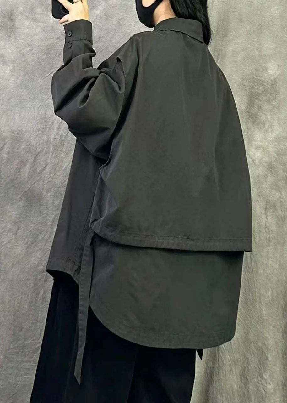 Dames Oversized Top Patchwork Stijl 3