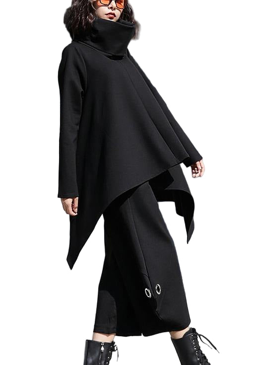 Dames Oversized Top met Asymmetrische Zoom 0