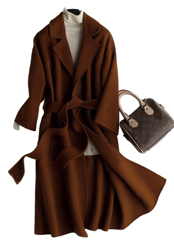 Dames Oversized Trenchcoat met Strikceintuur 0