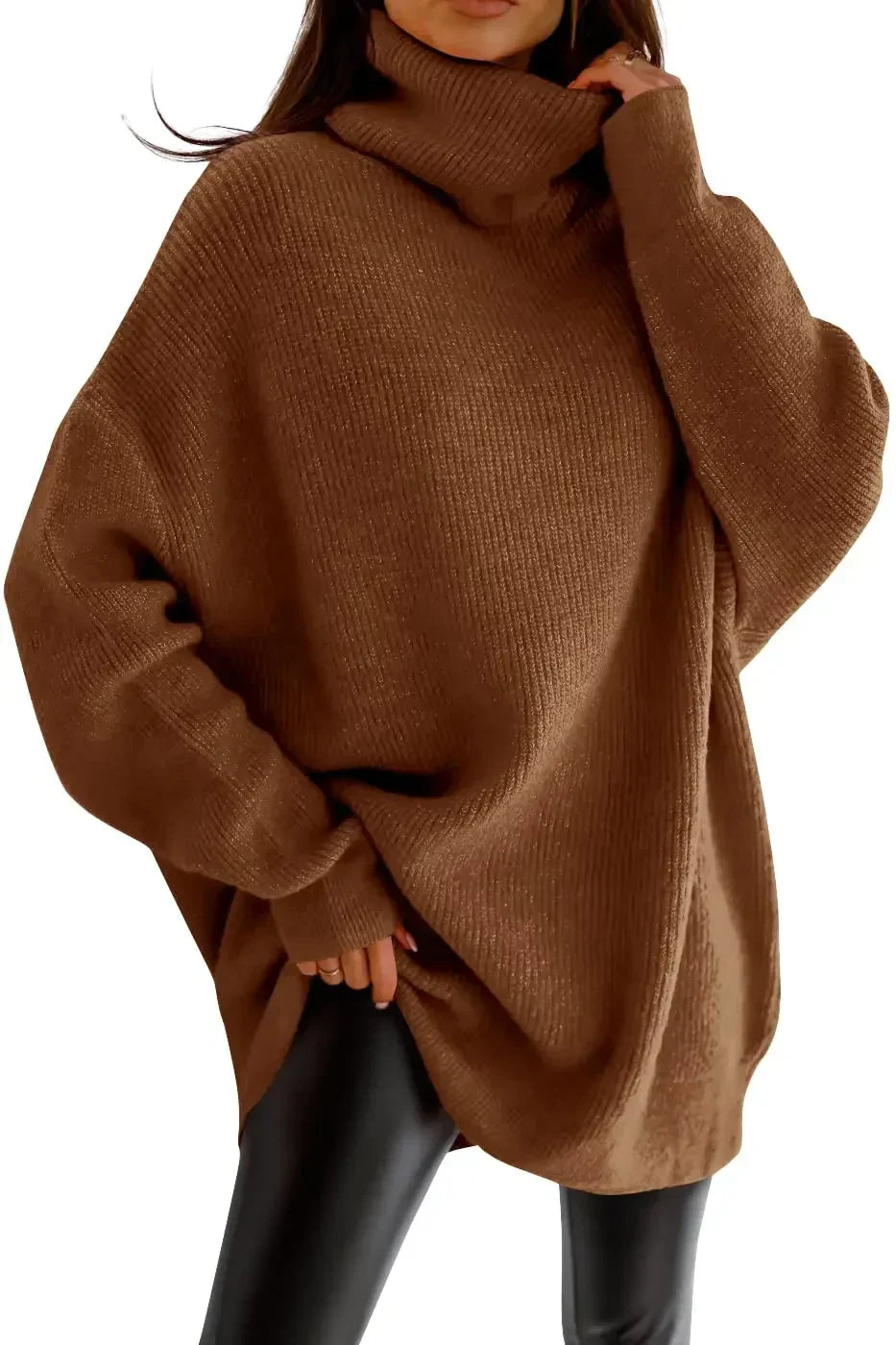 Dames Oversized Trui Casual Viscose 3