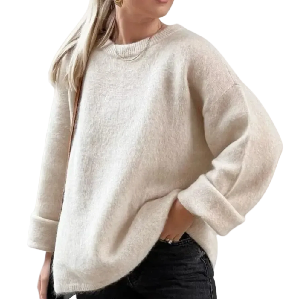 Dames Oversized Trui Casual voor Herfst en Winter 0