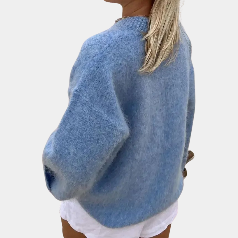 Dames Oversized Trui Casual voor Herfst en Winter 2
