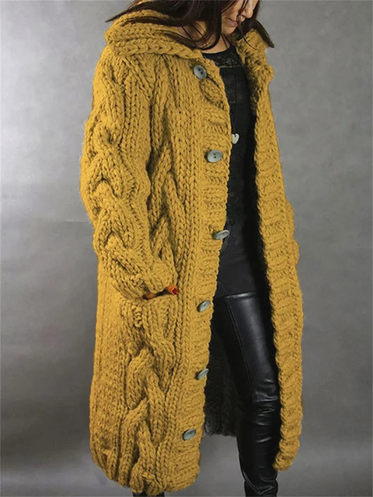 Dames Oversized Vest met Capuchon 7