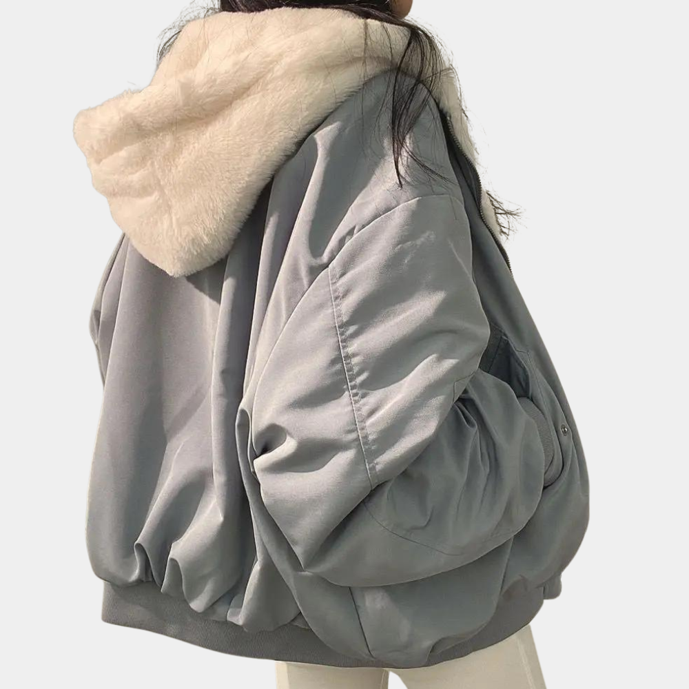 Dames Oversized Winterjas Trendy 1