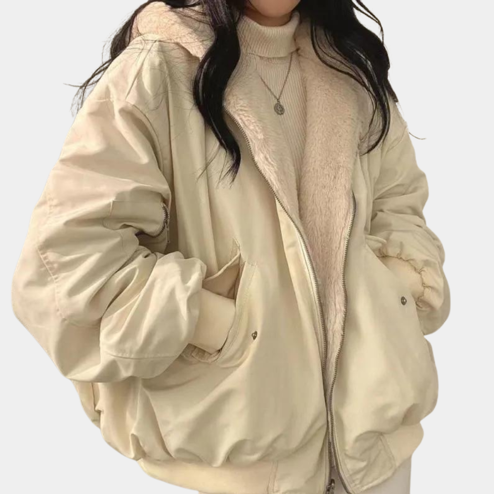 Dames Oversized Winterjas Trendy 4
