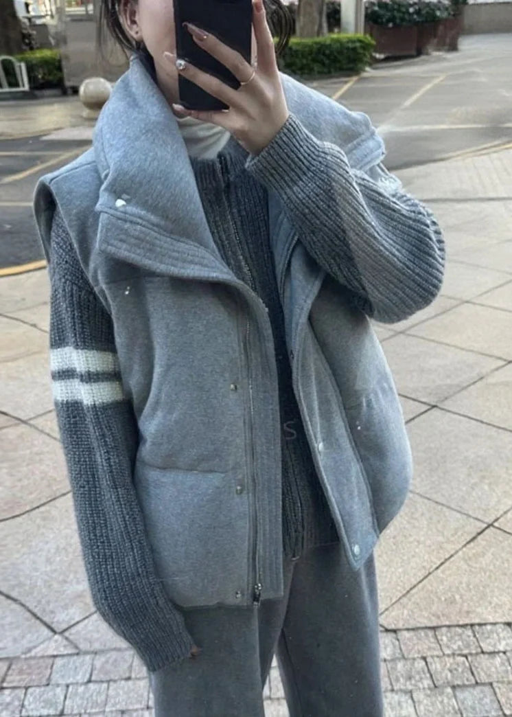 Dames Oversized Wintervest Comfortabel Warm 1