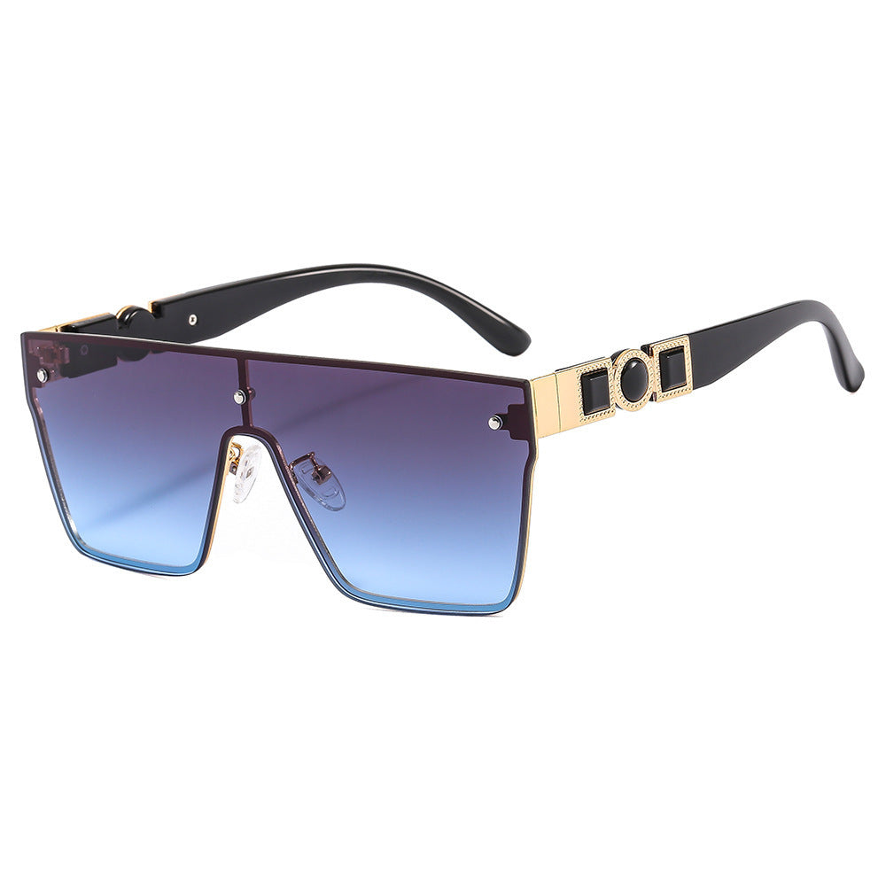 Dames Oversized Zonnebril Met Modieus Frame 2