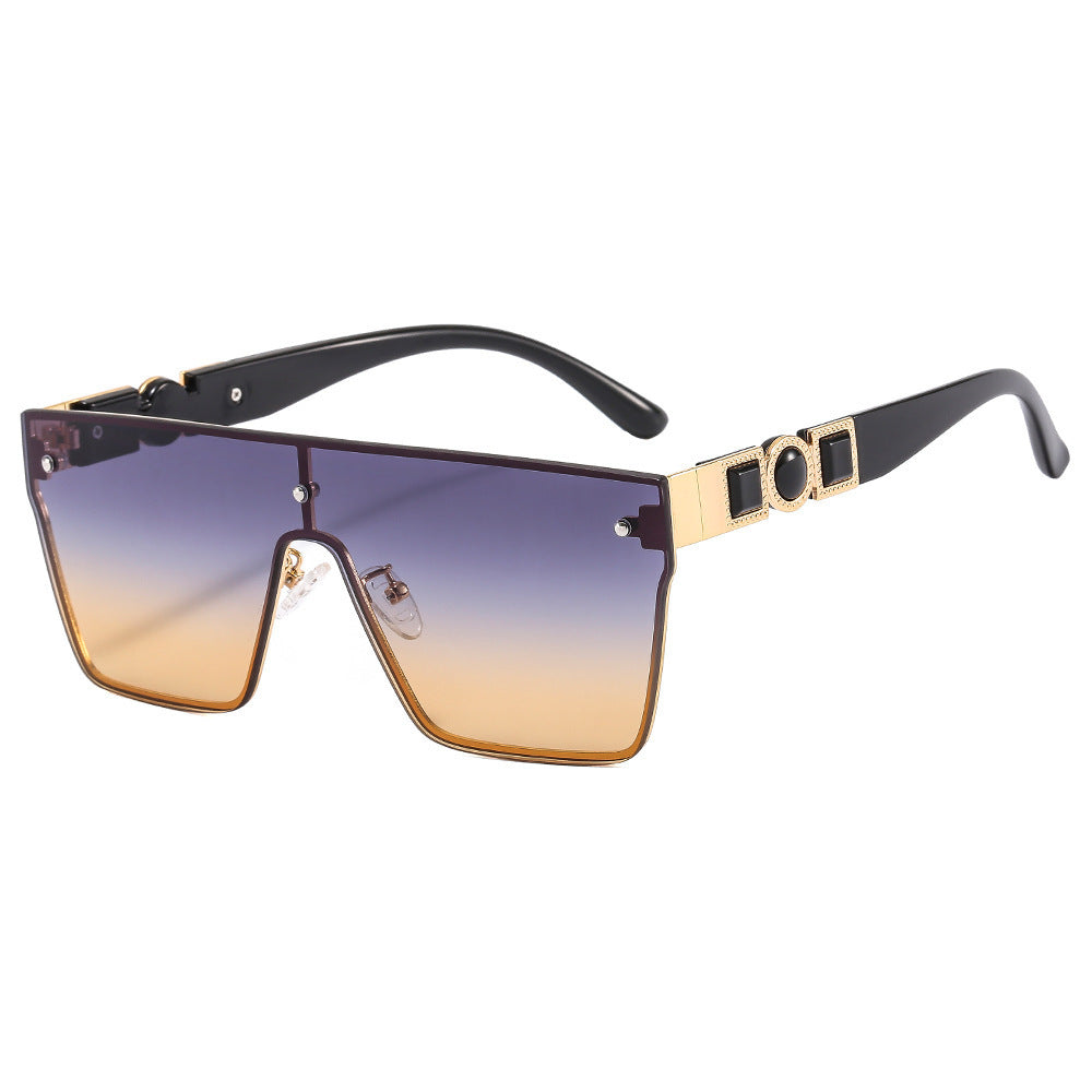 Dames Oversized Zonnebril Met Modieus Frame 3