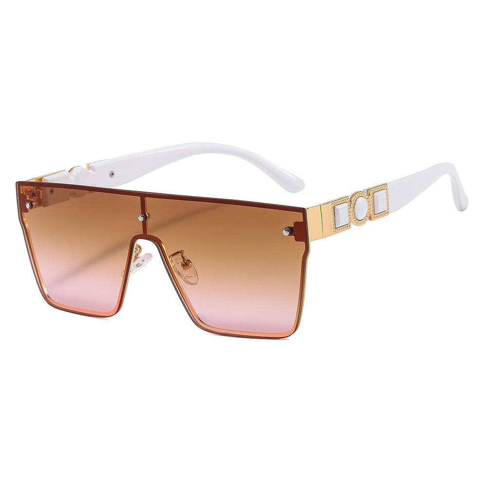 Dames Oversized Zonnebril Met Modieus Frame 6
