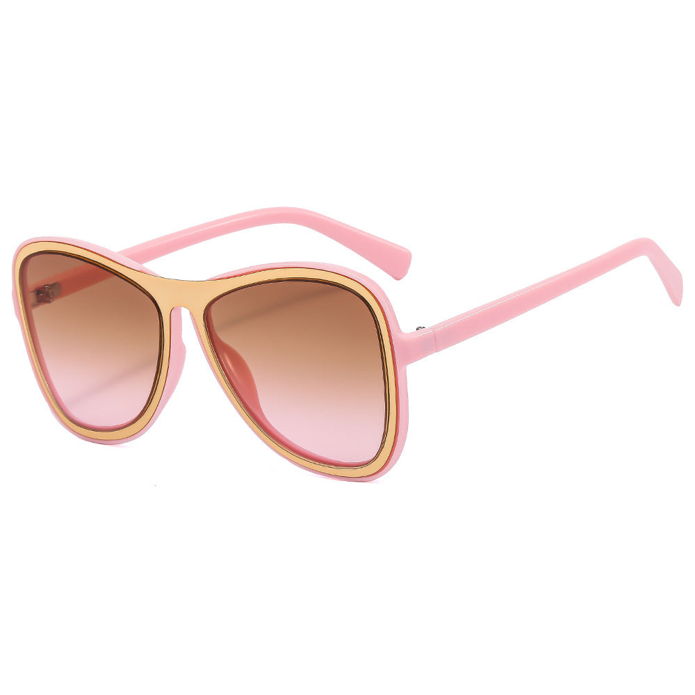 Dames Oversized Zonnebril Modern Schildpad Design 4