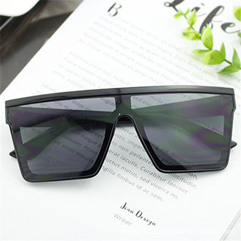 Dames Oversized Zonnebril Rechthoekig Frame 1