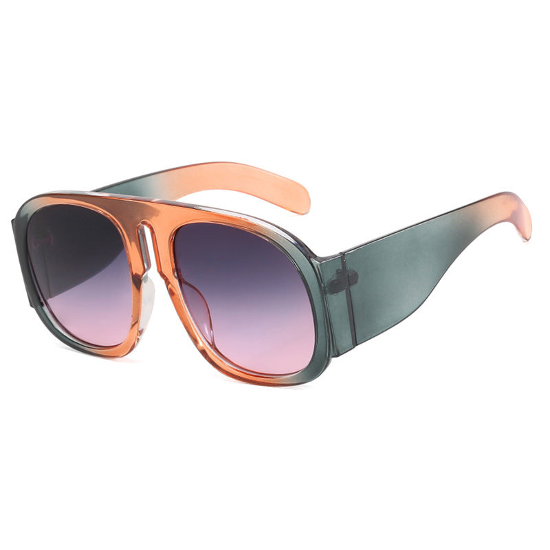 Dames Oversized Zonnebril met Verloop 4